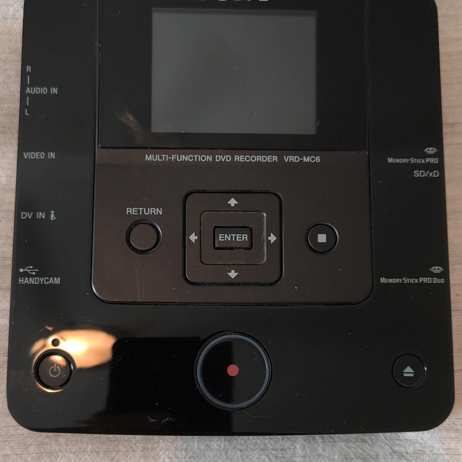 Sony VRD-MC6 DVD Duplicator/Recorder USB for Handycam Memory Stick SD/xD Black