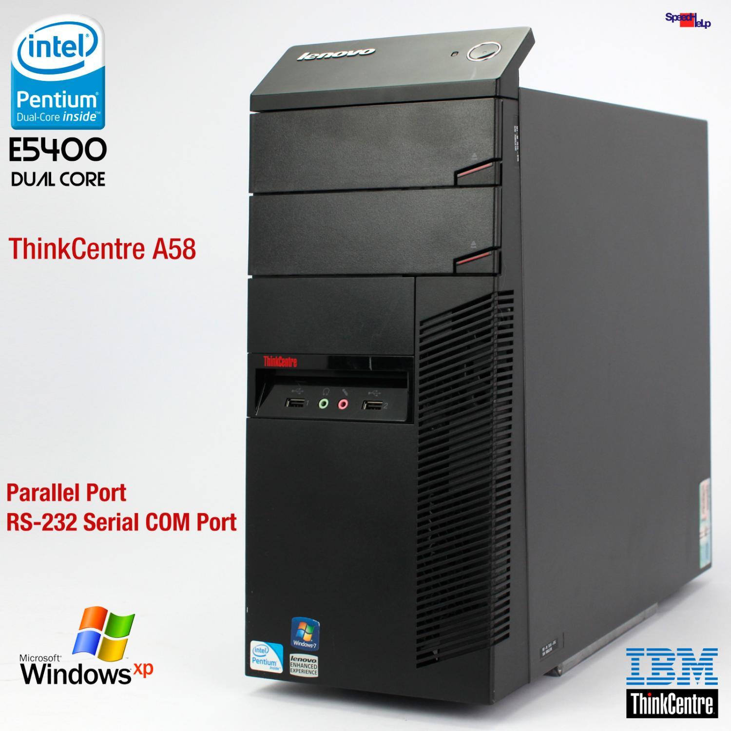 IBM Lenovo ThinkCentre A58 7515 81G Mini Desktop PC Windows XP COM RS-232
