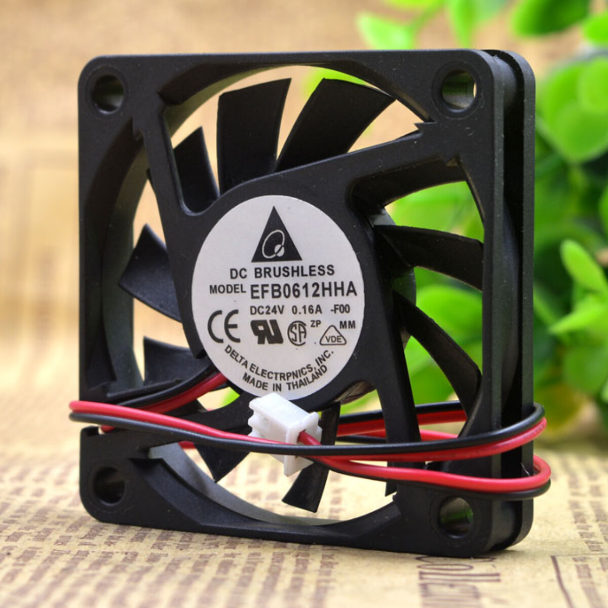DELTA 6CM 24V 0.16A 6010 EFB0624HHA chassis industrial cooling fan