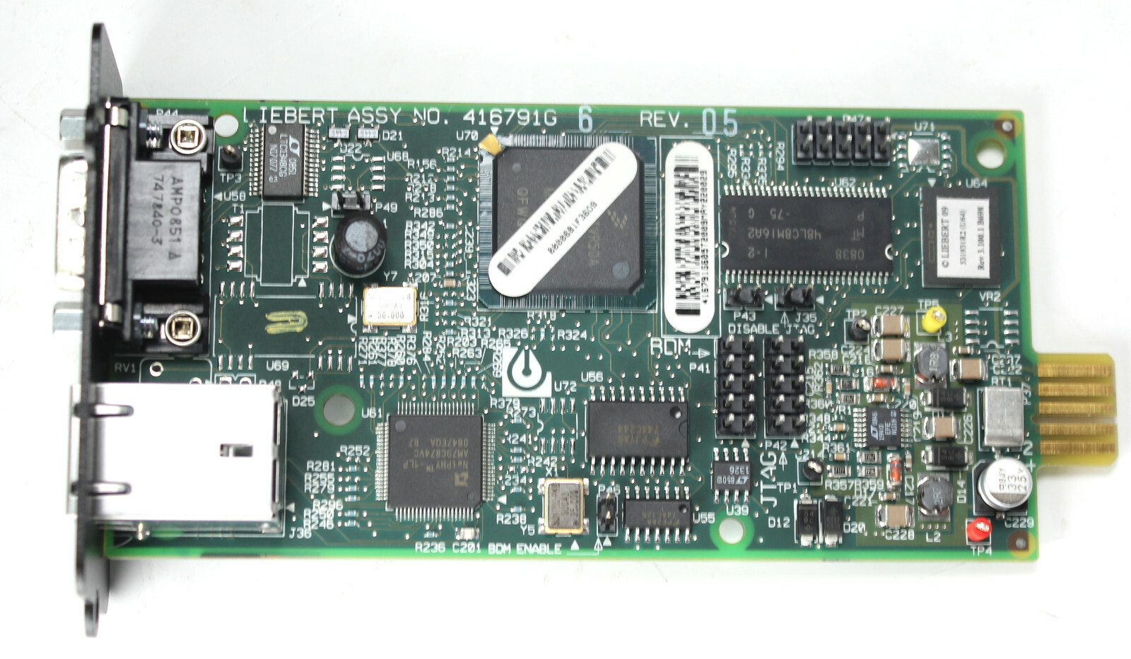 Emerson Liebert 416791G Intellislot Web Card IS-WEBCARD 