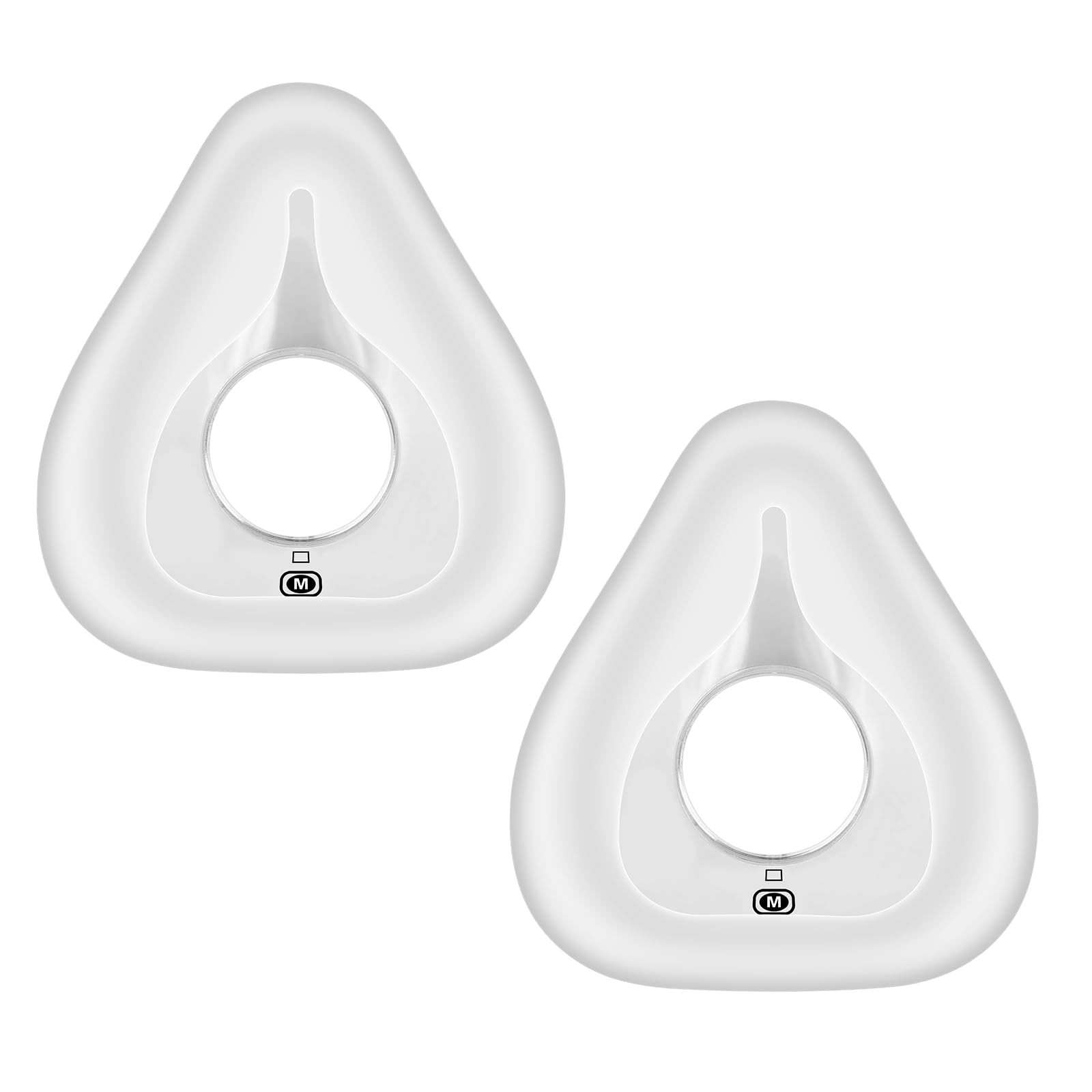 Full Face Mask Cushion Medium for F20- 2-Pack Soft Silicone Seal