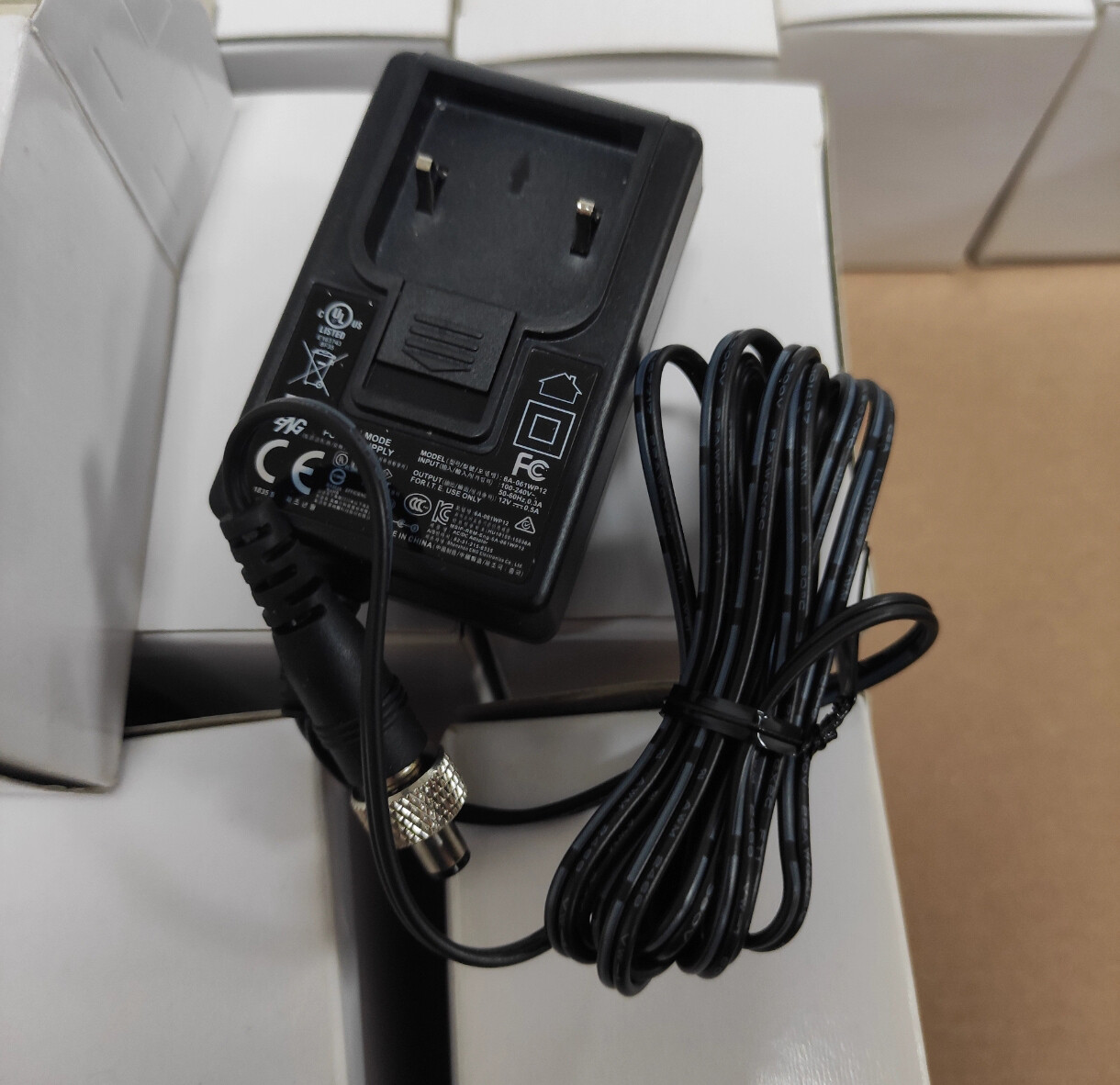 Genuine MOXA Server Nport 5110A, 5130A, 5210A, W2150, 6150, 6250 AC Adapter