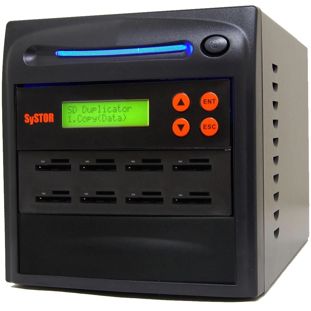 Systor 1:7 SD/microSD Card 3.0 Duplicator - 6GB/Min - SYS-SD100-7