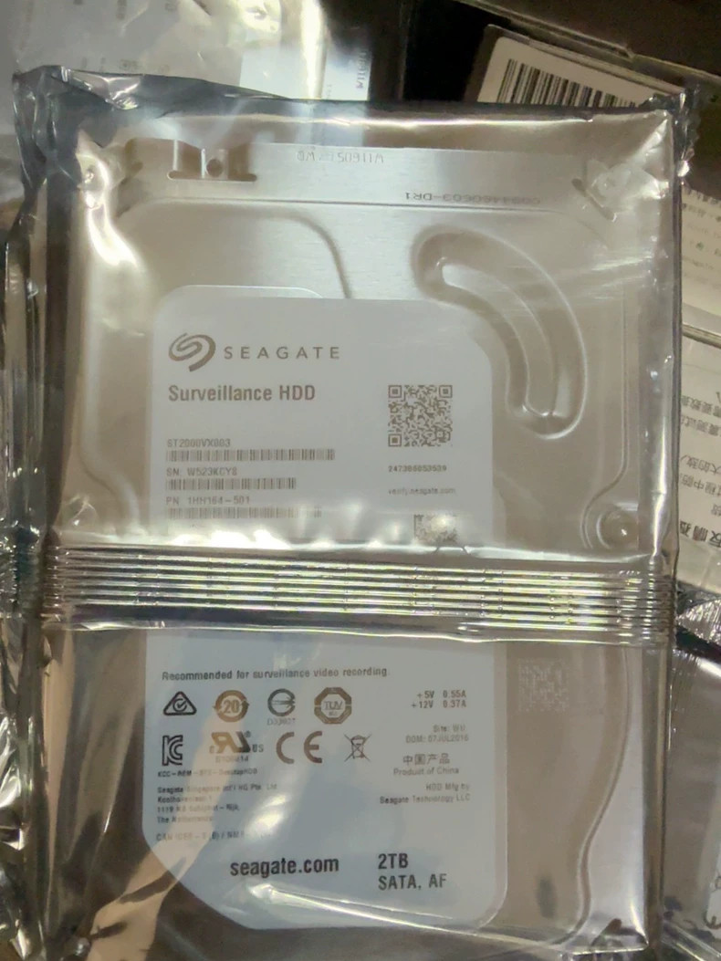 FOR Seagate ST2000VX003 2TB 3.5" 5900 RPM 64MB SATA Hard Drive HDD
