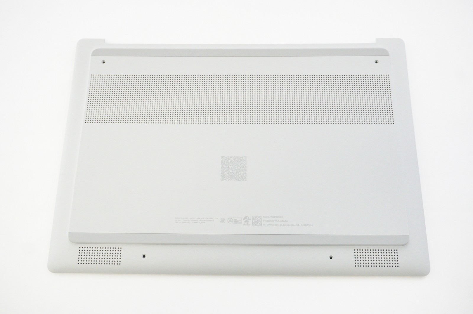 P80866-001 Hp Bottom Base Cover Glacier Silver 14-HZ0005DX D0VR2UA#ABA