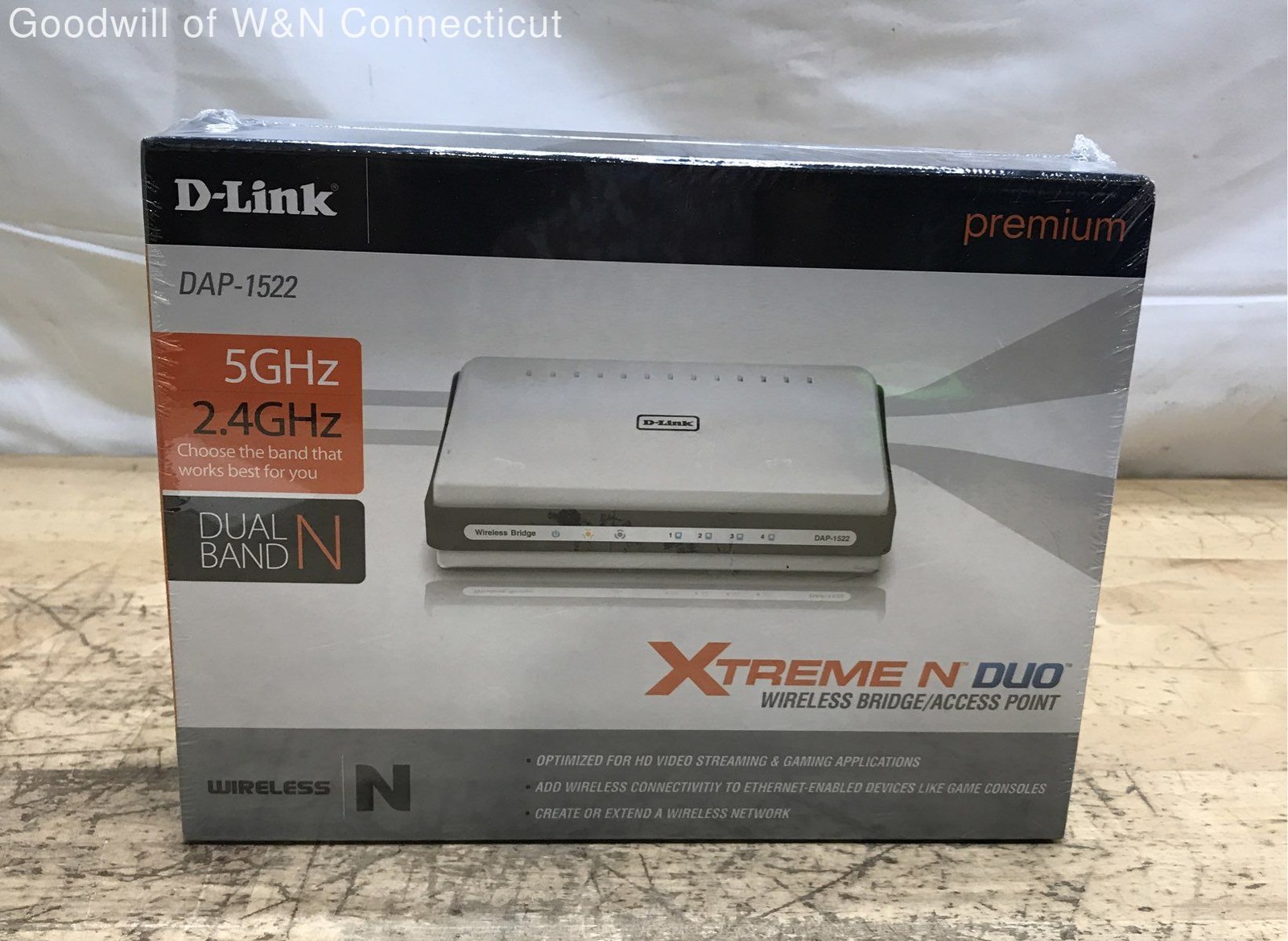 D-Link DAP-1522 Xtreme N Duo Wireless Bridge Access Point Dual Band Sealed
