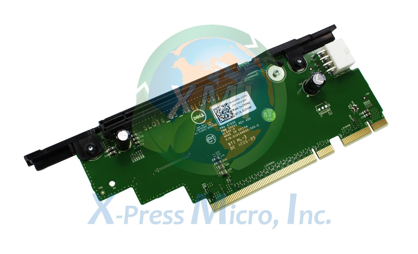 *LOT OF 3* NEW DELL POWEREDGE R720 R720XD RISER 3 CPVNF