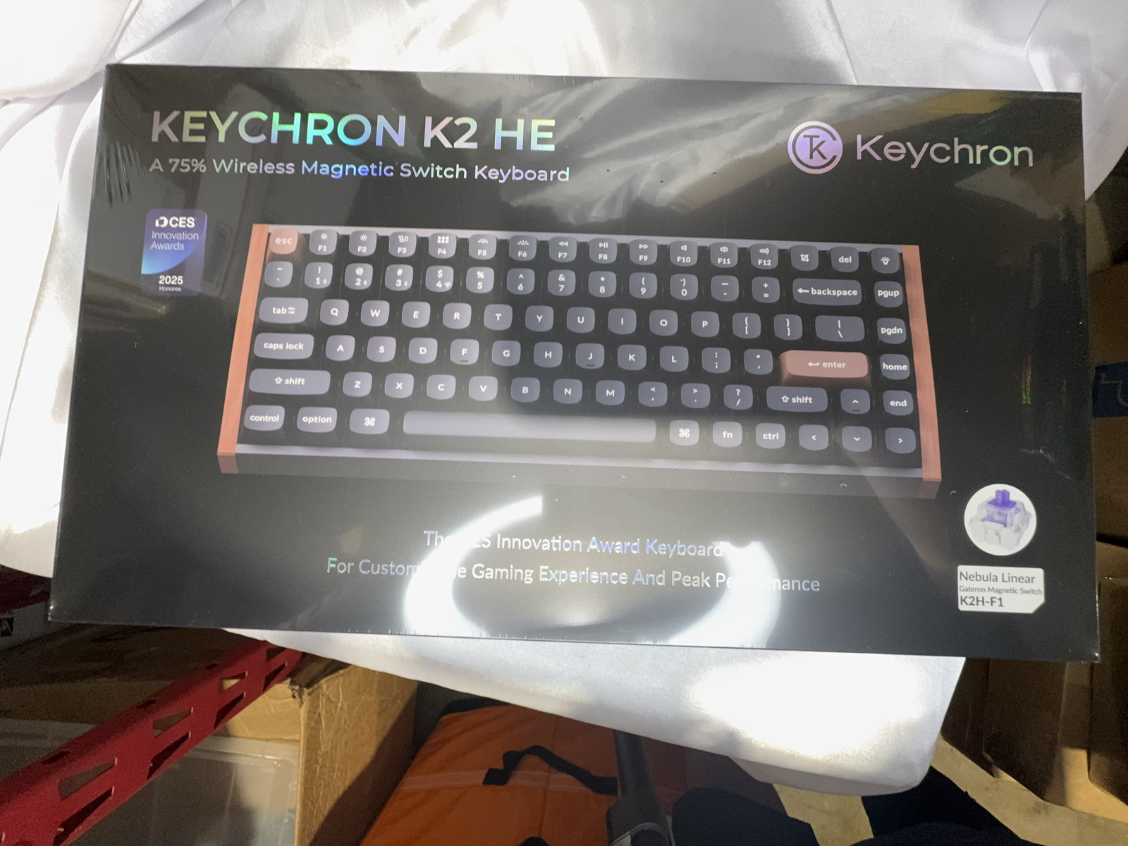 Keychron K2H-F1 HE Rapid Trigger Wireless Magnetic Custom Keyboard