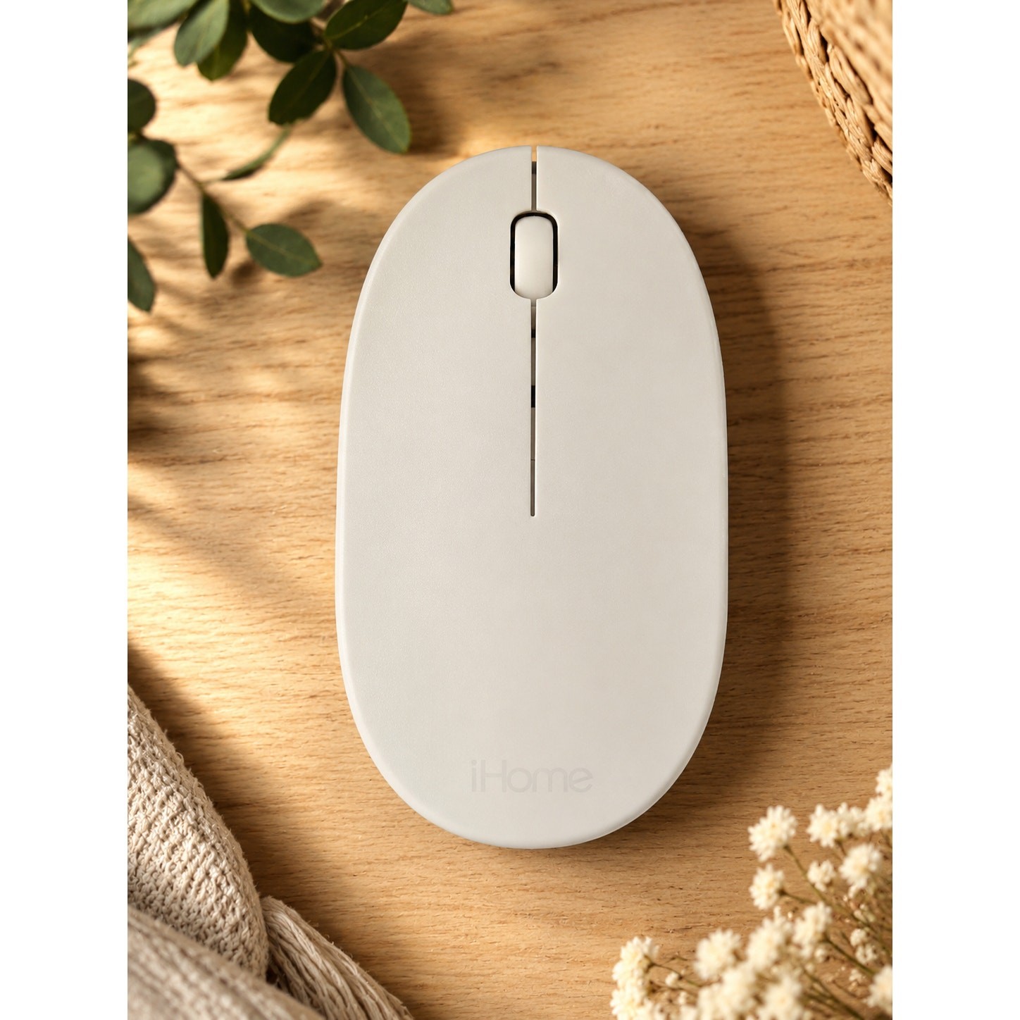 iHome iMac Wireless Laser Mouse (IMACM110W) No USB Receiver – Tested Power On