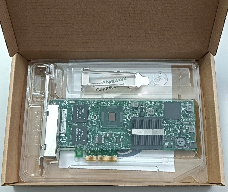 E1G44ET2 ORIGINAL INTEL PRO/1000 ET2 1GbE QUAD PORT PCI-E SERVER NIC E1G44ET2BLK