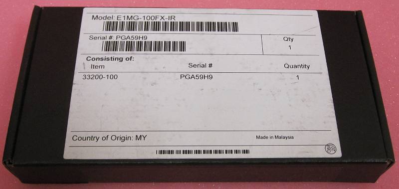 New Sealed Brocade/Foundry E1MG-100FX-IR FTLF1323P1BTR 15KM SFP 160xAvail