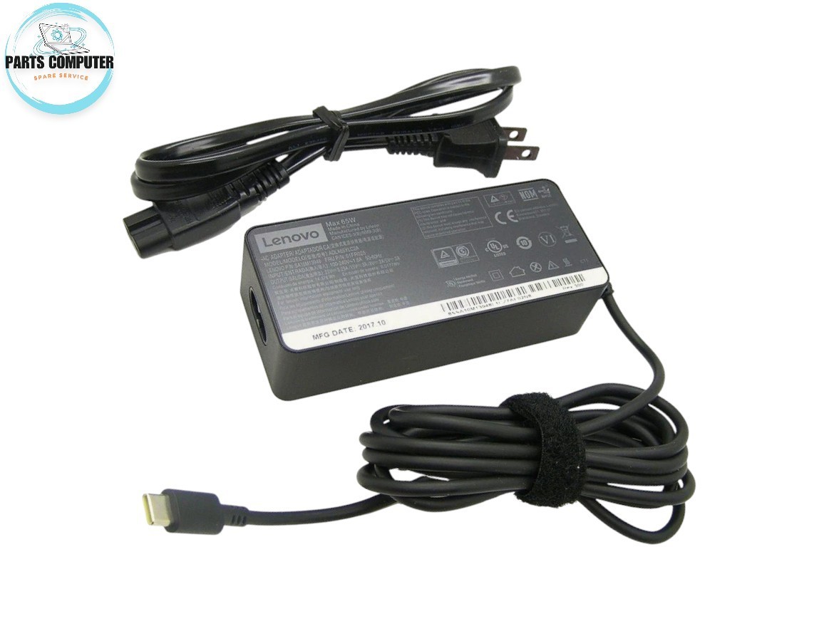 5A10W86253 - Lenovo 3.24A 65W 20V Type AC Adapter 5A10W86252 01FR024 01FR026