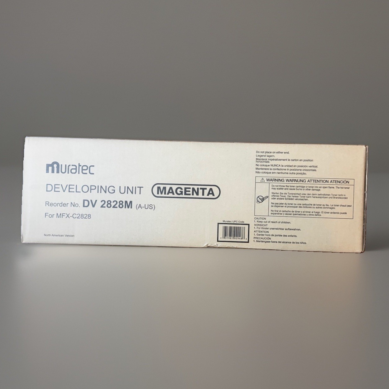 MURATEC DV 2828M (A-US) MAGENTA DEVOLOPING UNIT NORTH AMERICAN VERSION MFX-C2828