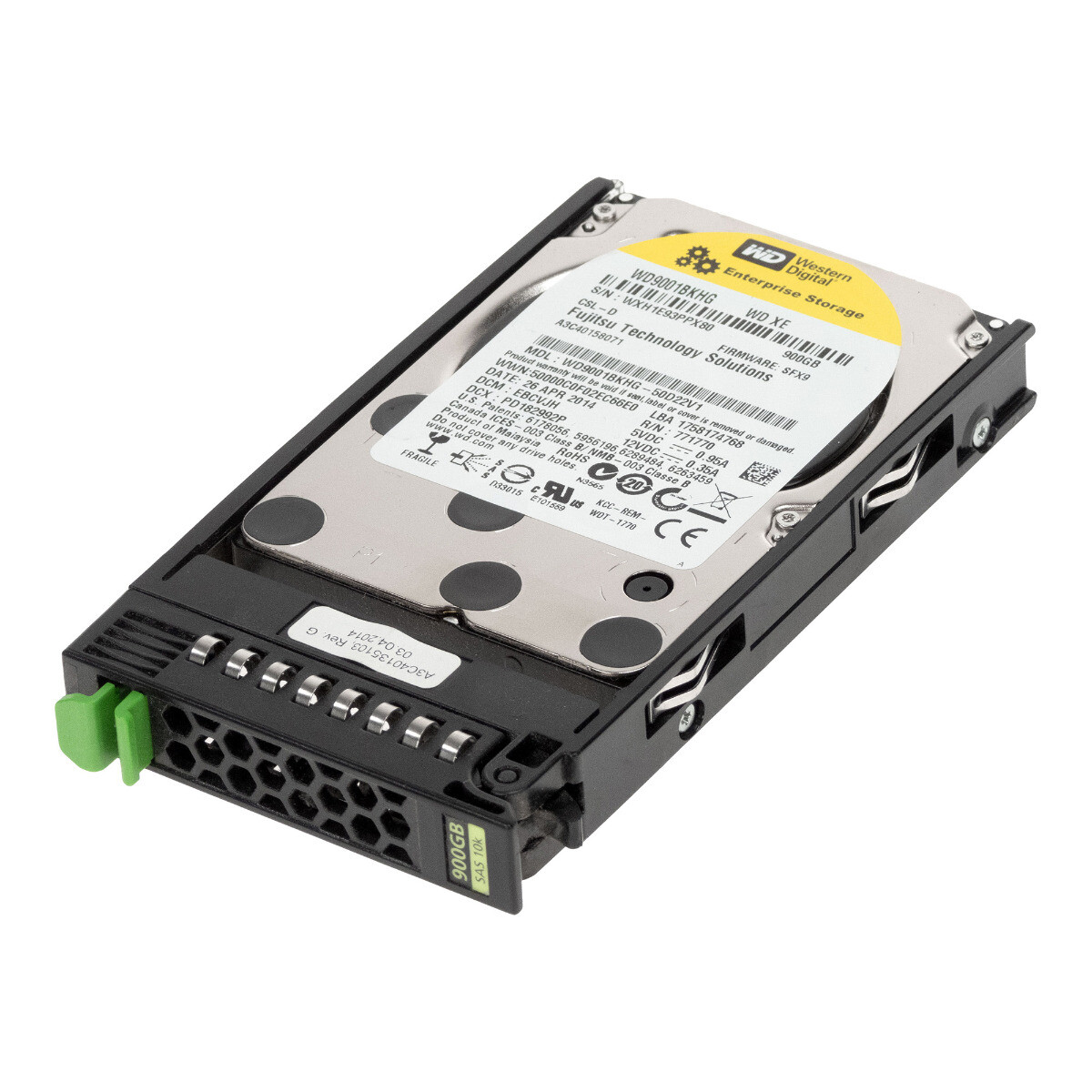 HARD DRIVE FUJITSU A3C40158071 WD9001BKHG 900GB 10K 32MB SAS-2 2.5'' inch