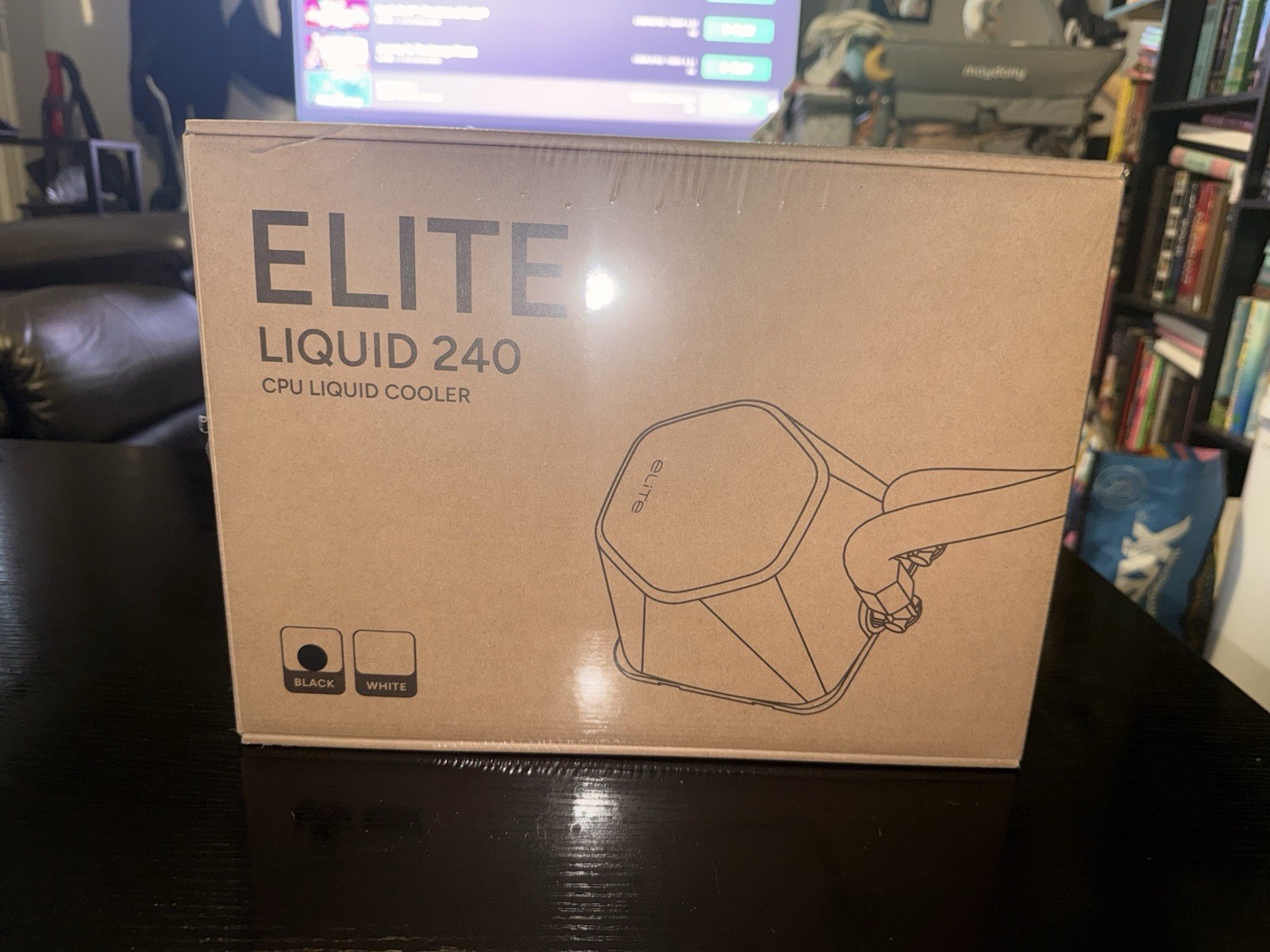 Cooler Master Elite Liquid 240 CPU Liquid Cooler Black