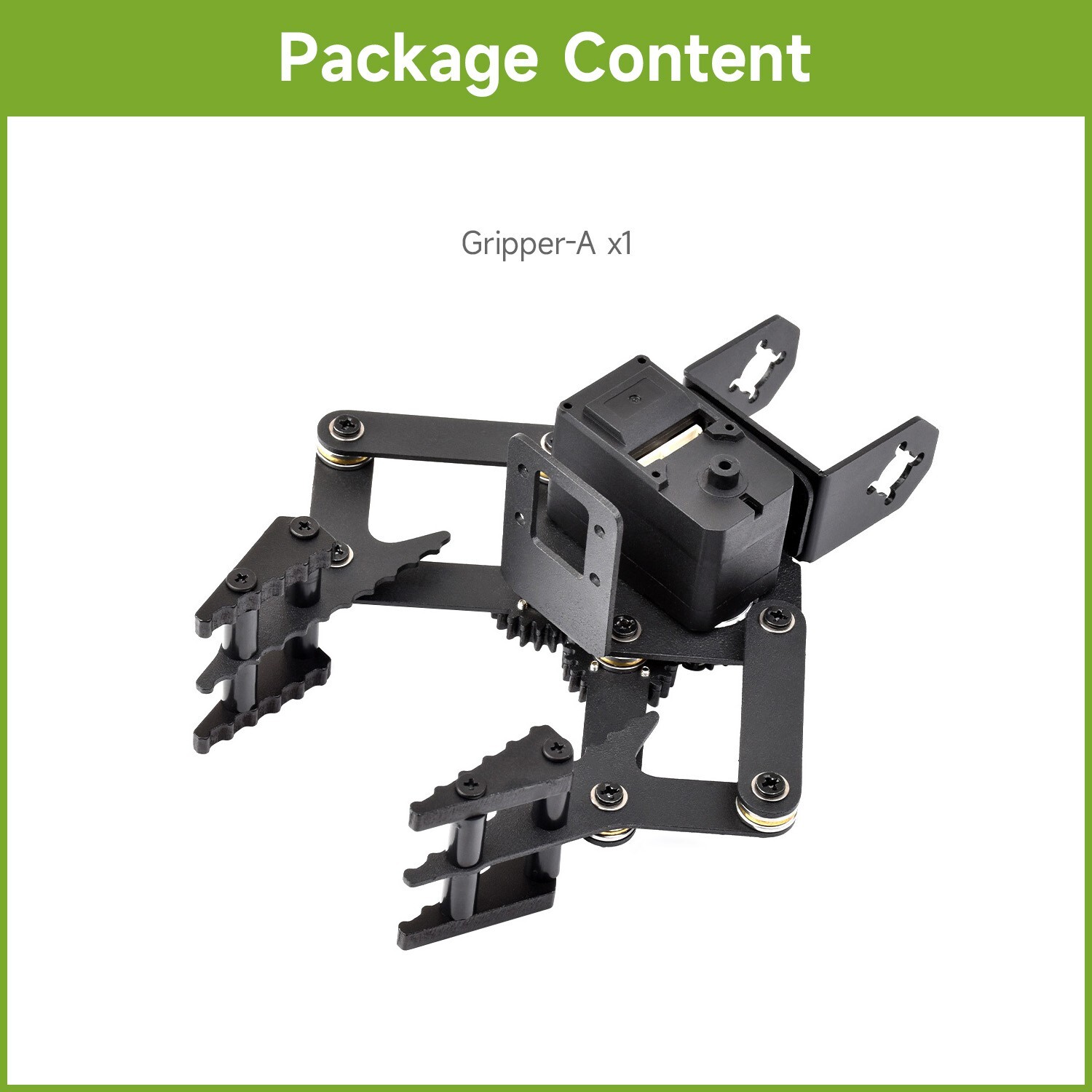 Waveshare High-performance Robotic Arm Gripper Options for ST3215/CF35-12 Serial