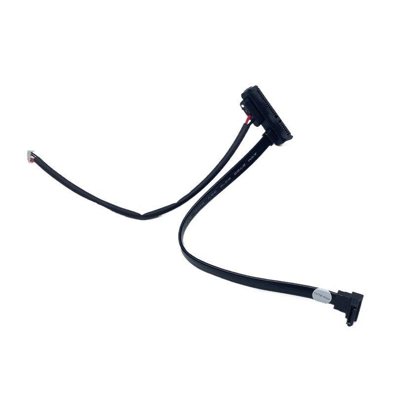 7+15 22p SATA To Small 5pin 90 Degree 7pin SATA Power Cable for NUC 6i5SYK