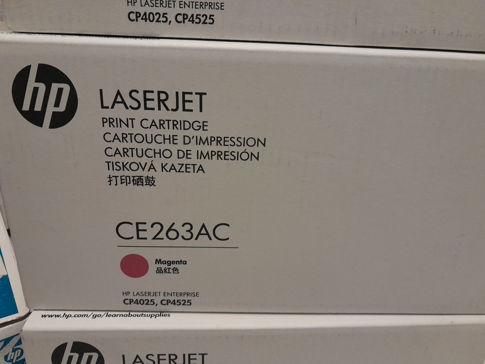 HP CE263AC Magenta 648A For CP4025 And CP4525