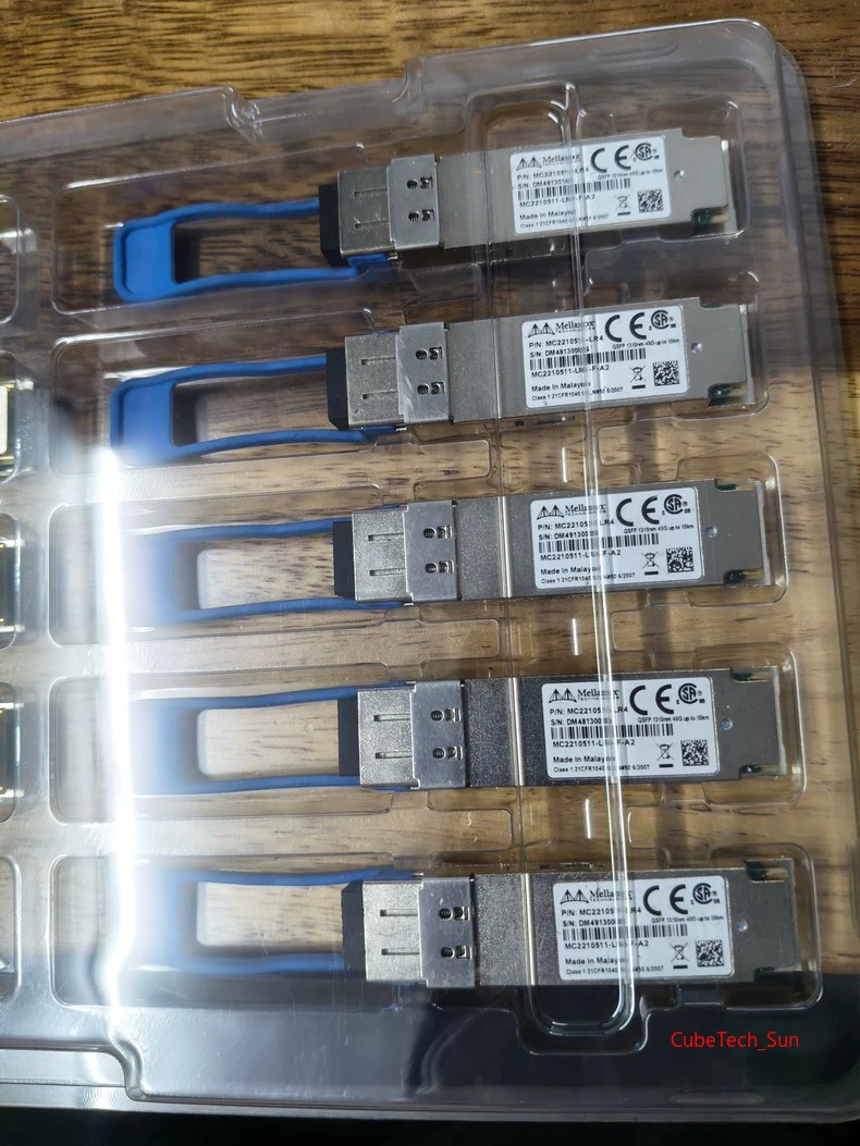 Original 1x Tested -Mellanox MC2210511-LR4 QSFP+ 40G 1310nm LR4 Up To 10km
