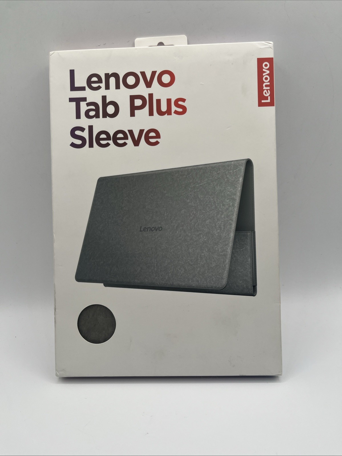 OEM Lenovo Tab Plus Sleeve for the Lenovo Tab Plus - Gray - In Retail Box