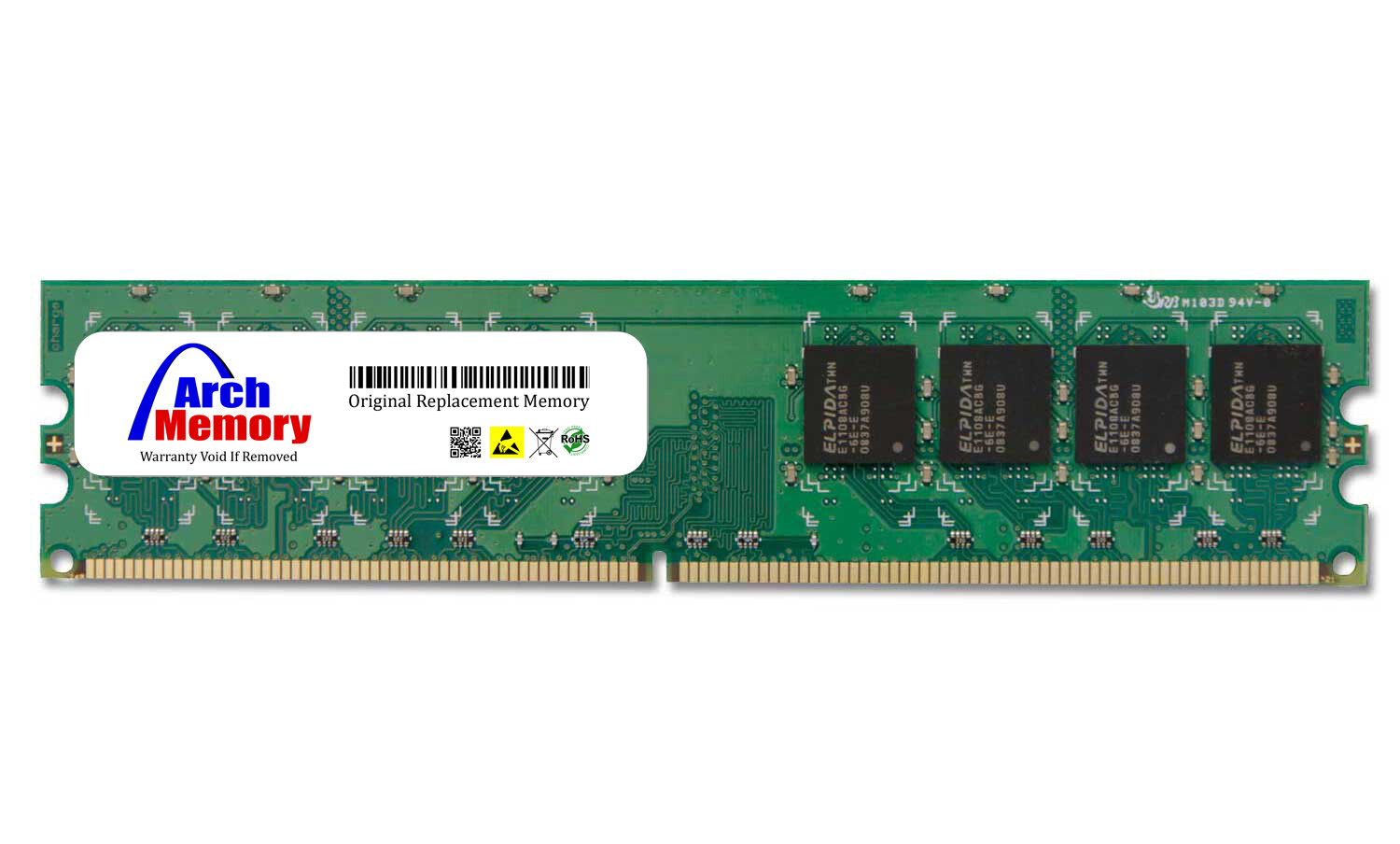 VE573AV LB435AA RAM UDIMM for HP Compaq 500B 505B 6000 Elite 8100 4GB Memory