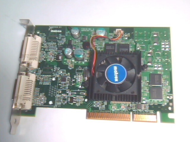 Video Graphics Card AGP 4X/8X Matrox 7129-00 P75-MDDA8X64 Millennium P750 64MB