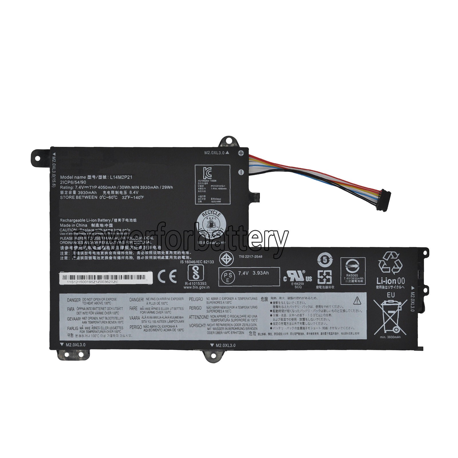 30Wh L14L2P21 L14M2P21 Battery for Lenovo IdeaPad 330S-15IKB GTX1050 Series