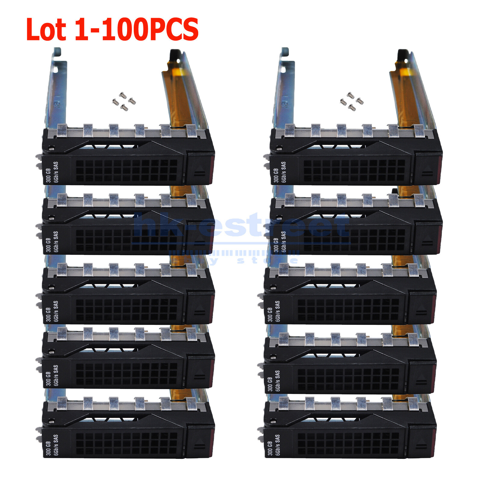 Lot Lenovo 03T8147 2.5" SAS SATA HDD Tray Caddy RD650 550 450 350 TD350 hot swap