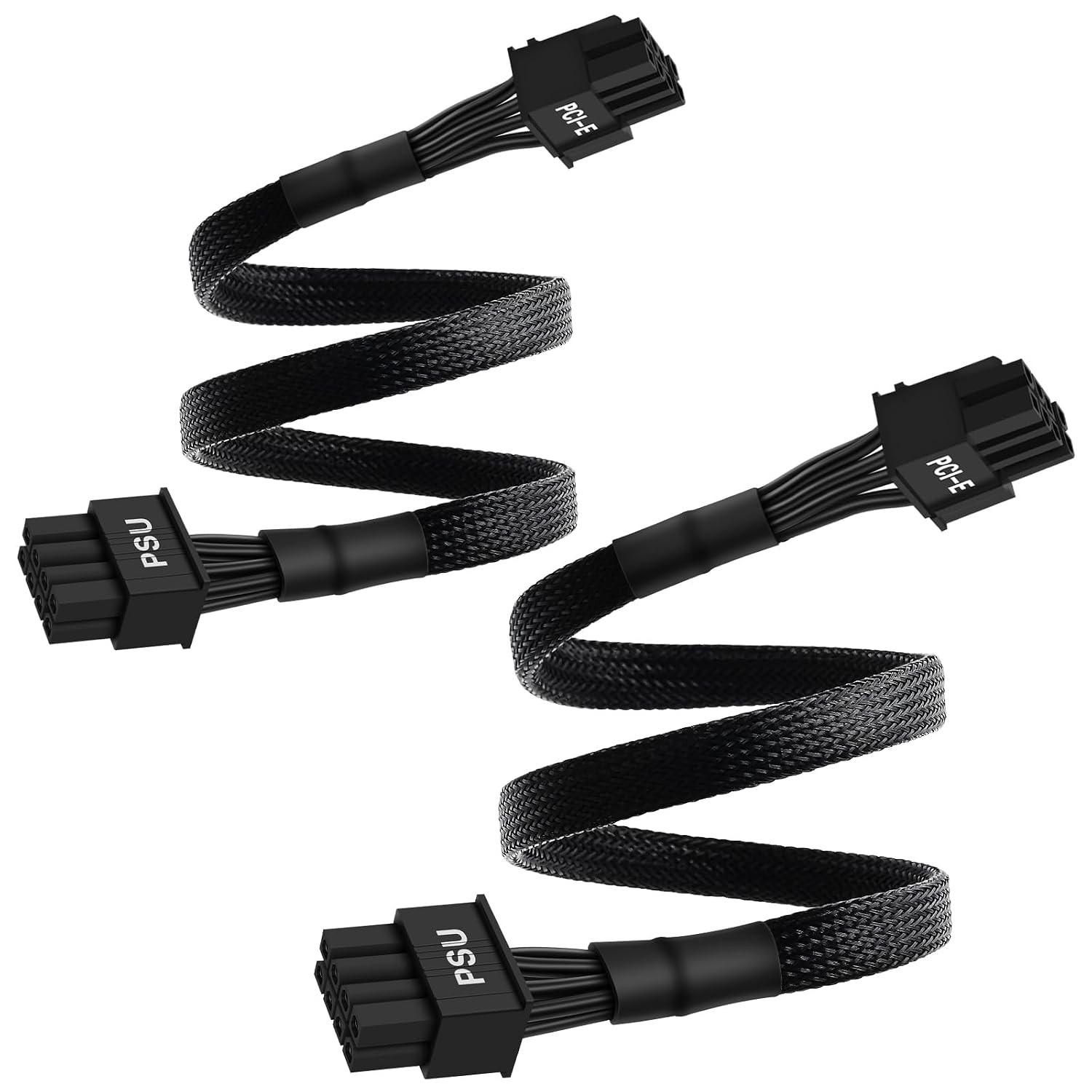 2-Pack 8 Pin PCIe Cable for MSI MAG A650GL A750GL A850GL A1000GL A1250GL