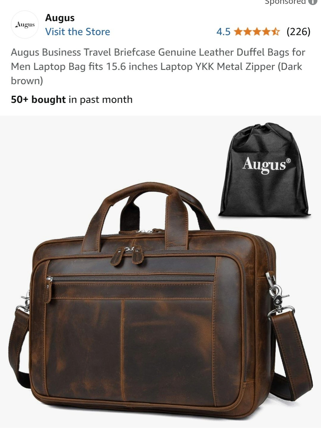 Augus Business Travel Breifcase 