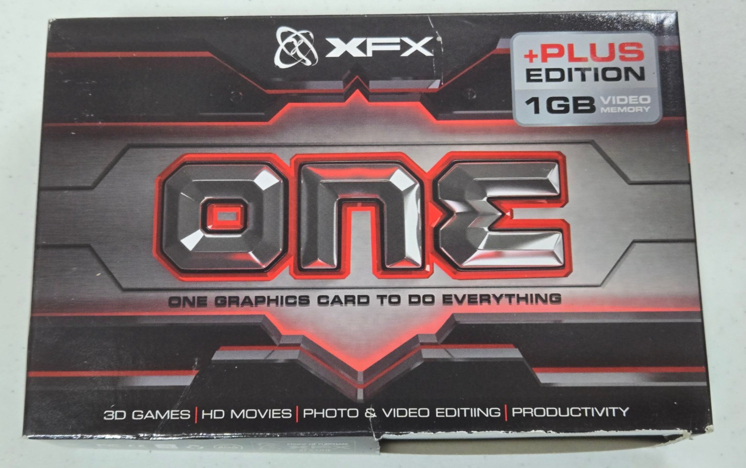 XFX ONE Radeon HD 5450 1GB DDR3 HDMI DVI VGA PCIE Graphics Card GPU NOS Sealed