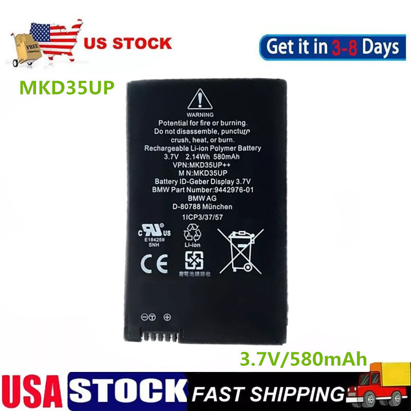MKD35UP New Battery For 5/6/7/X3 X5 X6 530le 730 740 745 760li ID-Geber Display