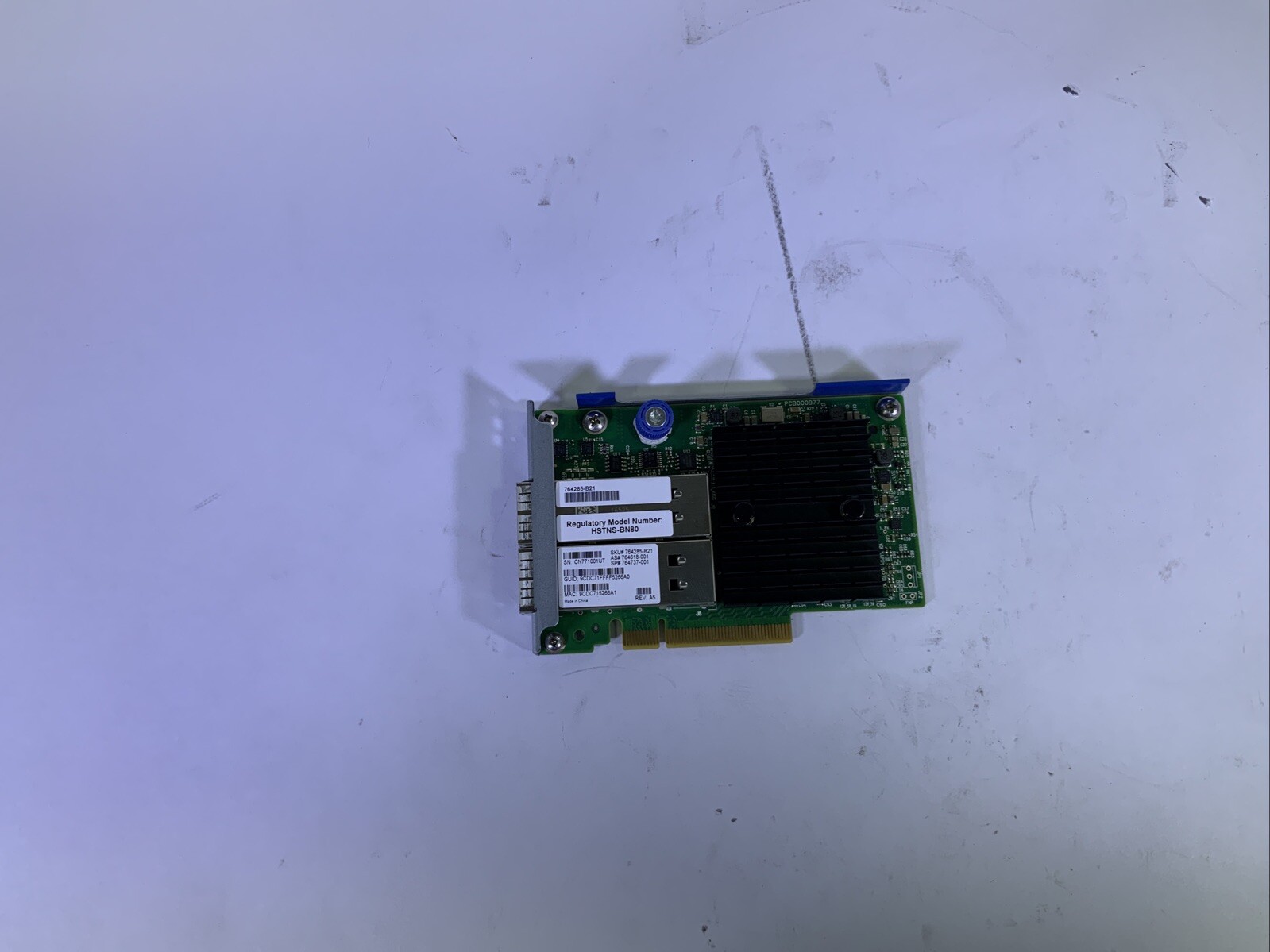 HP 661686-001 Infiniband 2-Port 10/40/GB HBA 649282-B21 HSTNS-BN80 - JJ Q6A