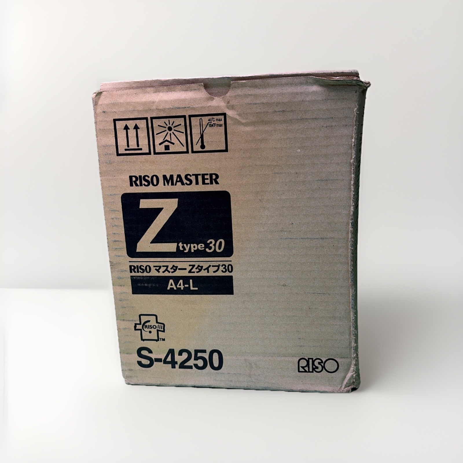 RISO Master S-4250 Ztype30 Paper 1 Box 2 Rolls Z30 S-8188UA For EZ220, EZ221U