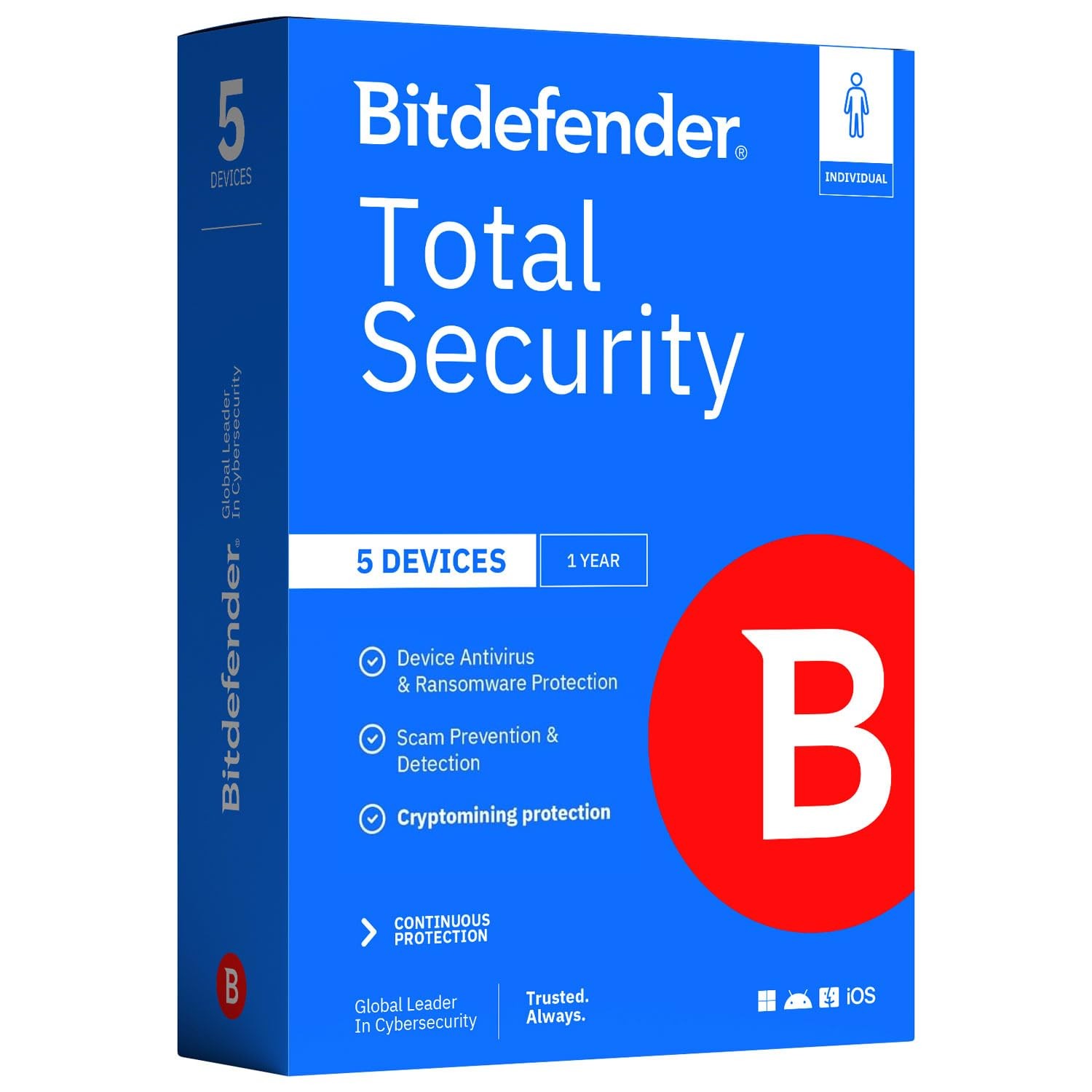 Bitdefender Total Security 2026 – Complete Antivirus and Internet Security Suite