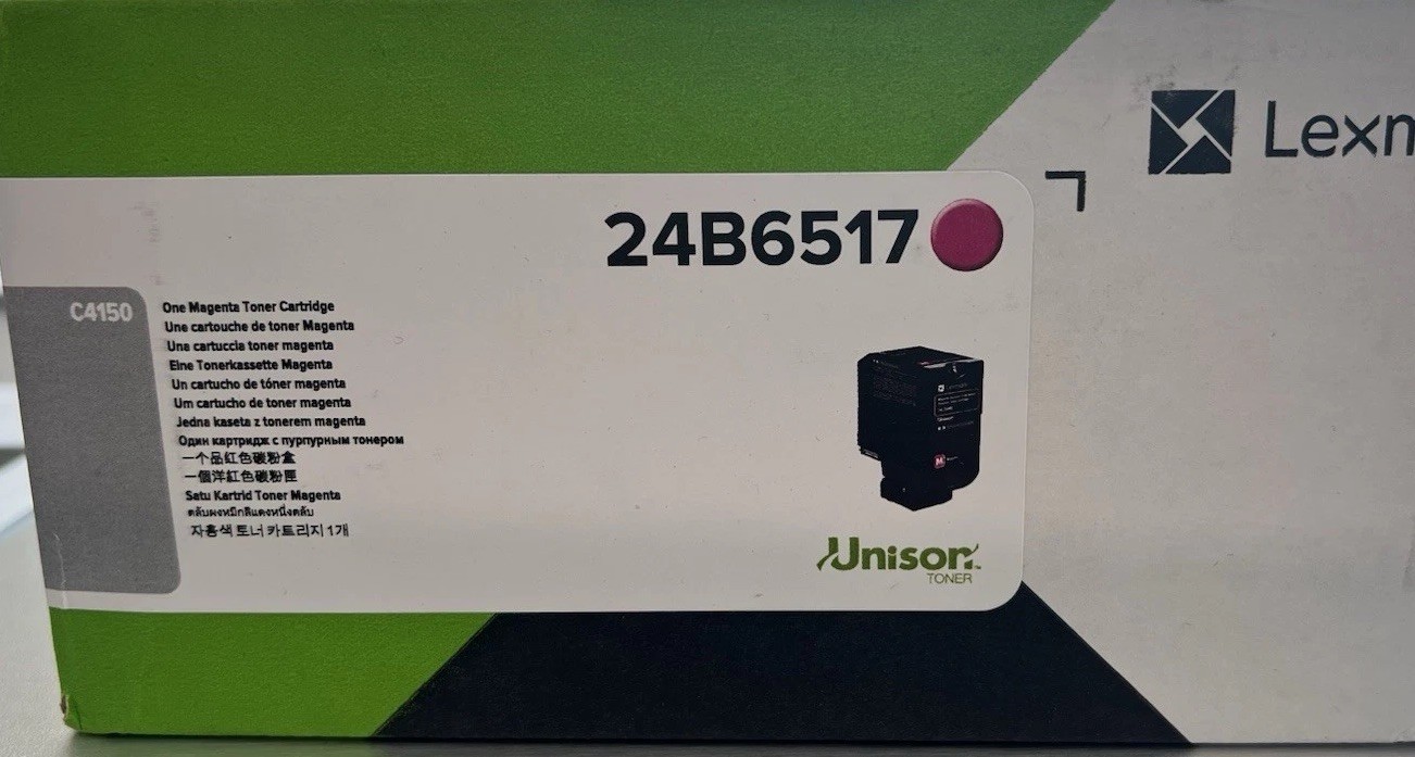 Lexmark 24B6517 Magenta Toner Cartridge NEW