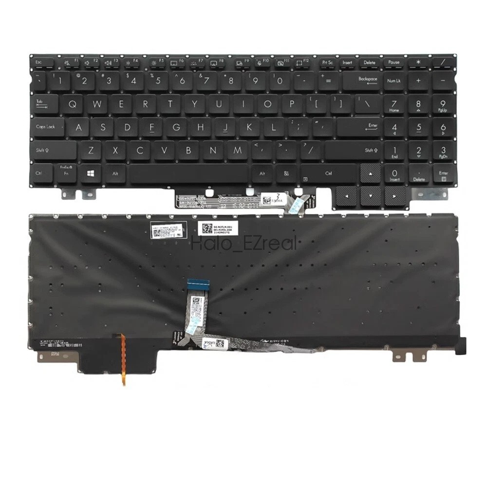New Backlit Keyboard for Asus ProArt Studiobook 16 H5600 H7600z W5600 W7600 US