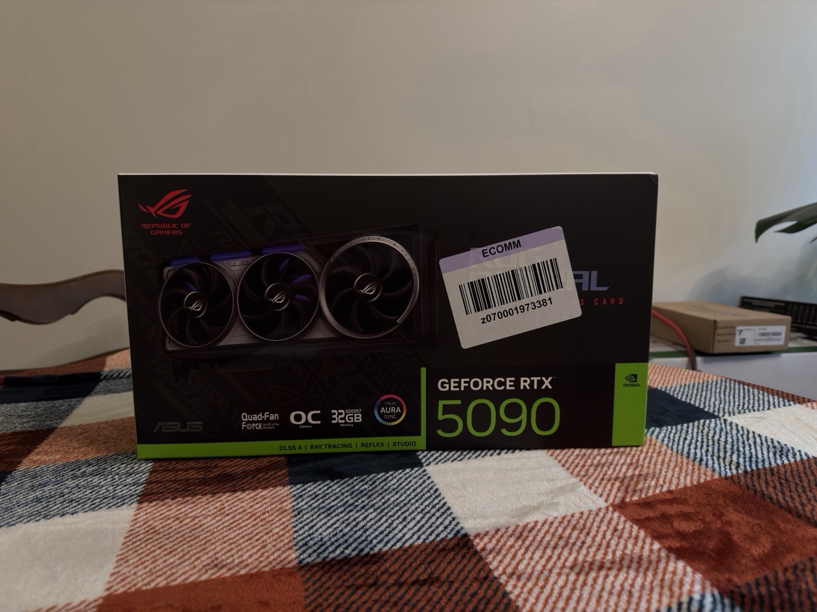 ASUS ROG Astral NVIDIA GeForce RTX 5090 Gaming Graphics Card 32GB