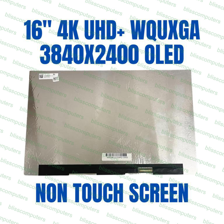 ATNA60YV01 ATNA60YV01-0 40 Pin UHD 3840x2400 LCD AMOLED Non Touch Display Screen