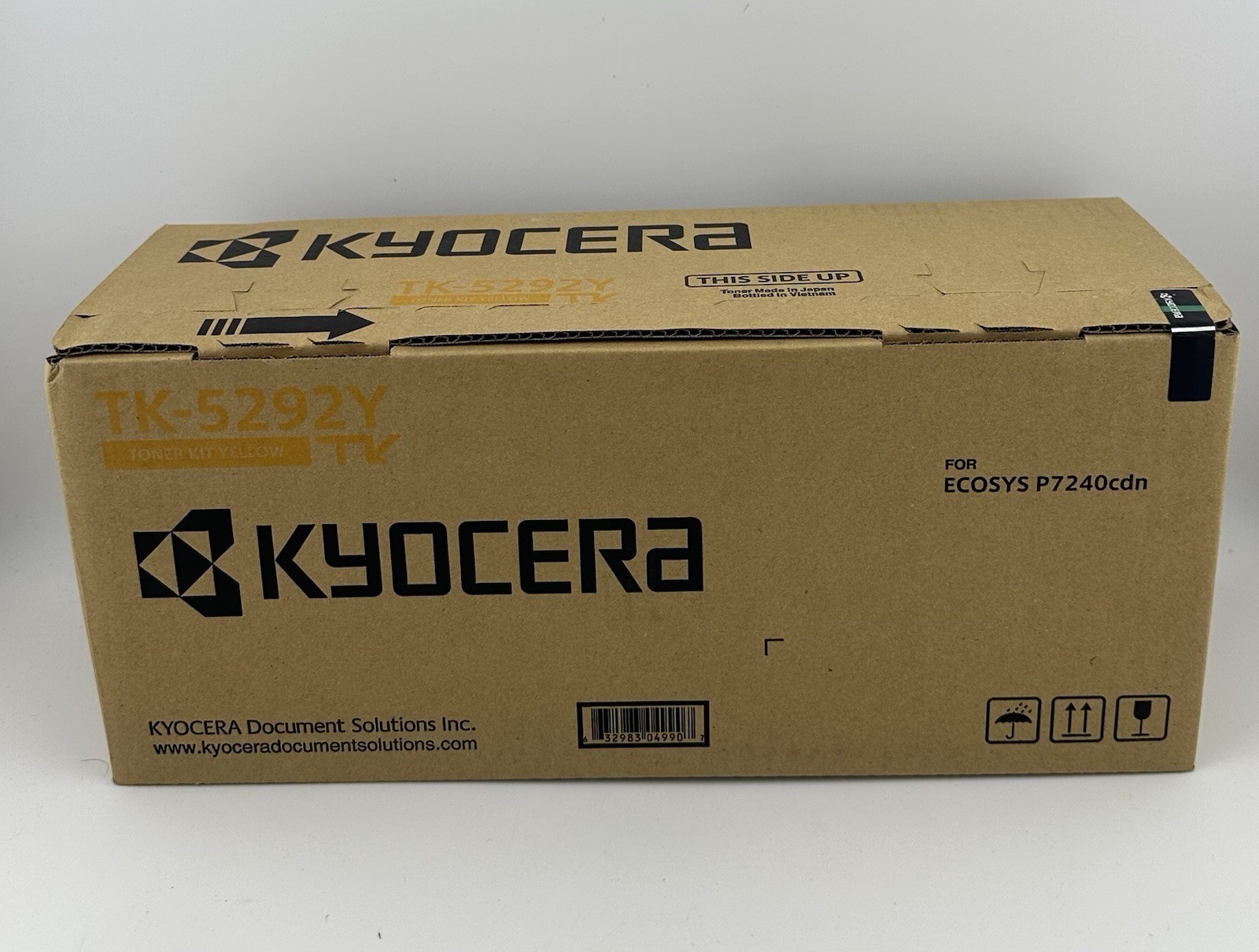 Kyocera TK-5292Y Yellow Toner Genuine OEM ECOSYS P7240cdn 13K Pages New Sealed