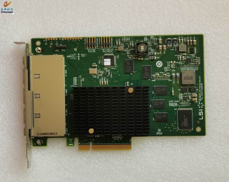 LSI SAS 9201-16e 6Gb external SAS expansion card HBA card