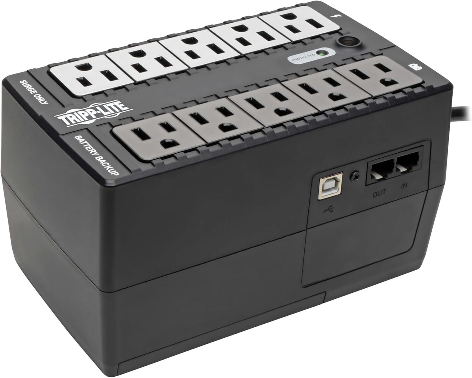 550VA UPS Battery Backup Uninterruptible Power Supply Surge Protector HomeOffice