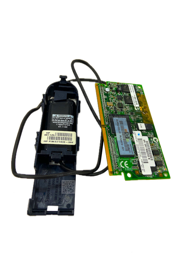 534916-B21 I HP 512MB 578882-001 Flash Backed Write Cache &Battery Capacitor Kit