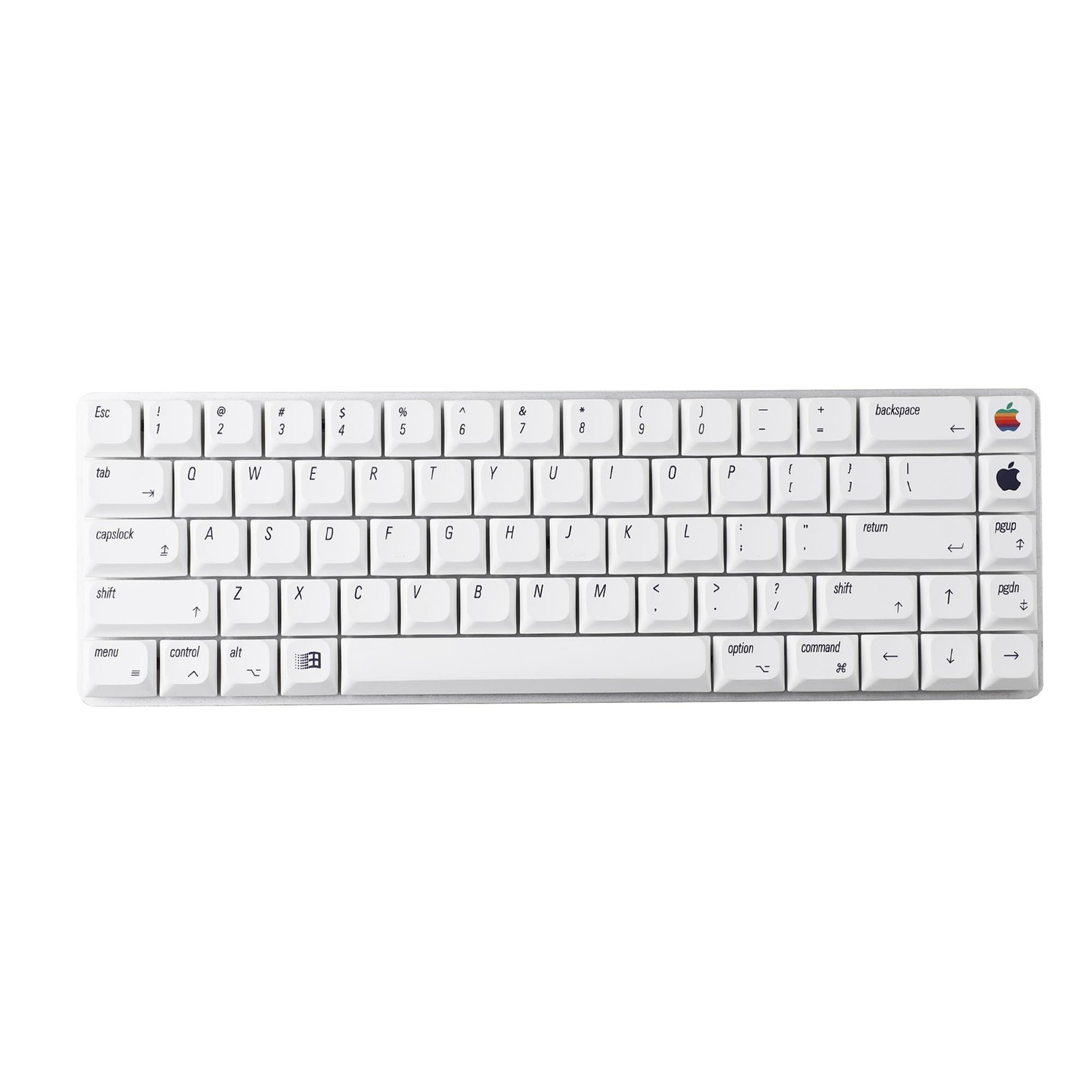 127 PCS UltraSlim Mac Style MX Low Profile Dye Sub PBT Keycaps For MX DIY