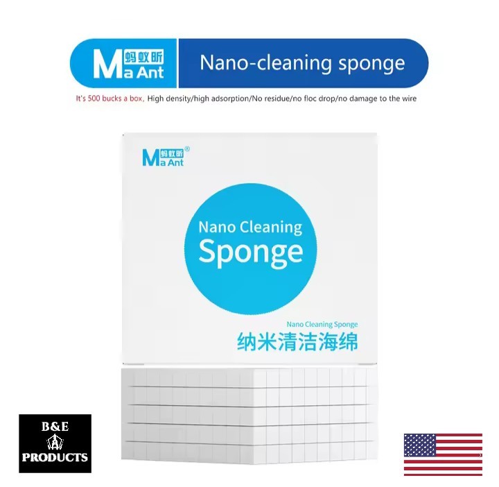 MaAnt MY-065 Nano Cleaning Sponge High Density Cleaning Mobile Phone PCB 500pcs