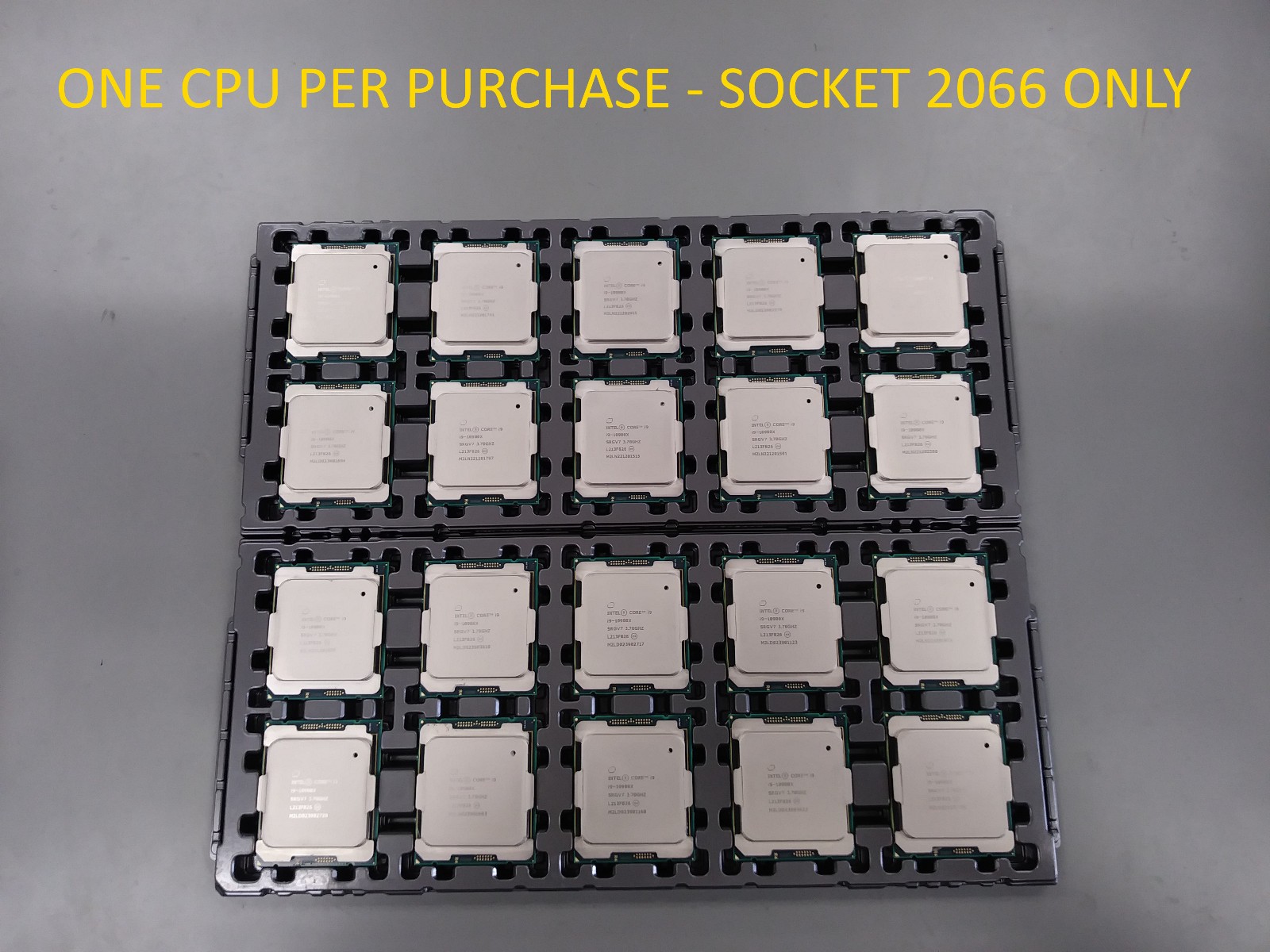Intel Core i9-10900X Desktop Processor (4.5/4.7GHz, 10 Cores, LGA 2066)