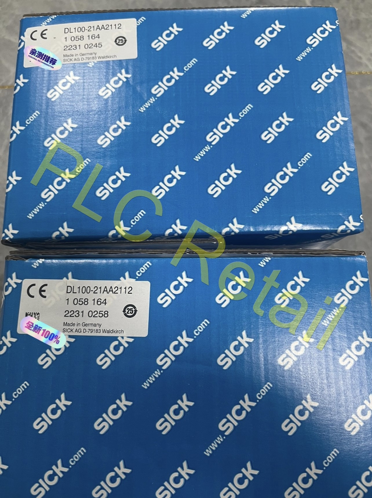 1PCS NEW DL100-21AA2112 1058164 SICK Remote distance sensor  DHL Fast delivery