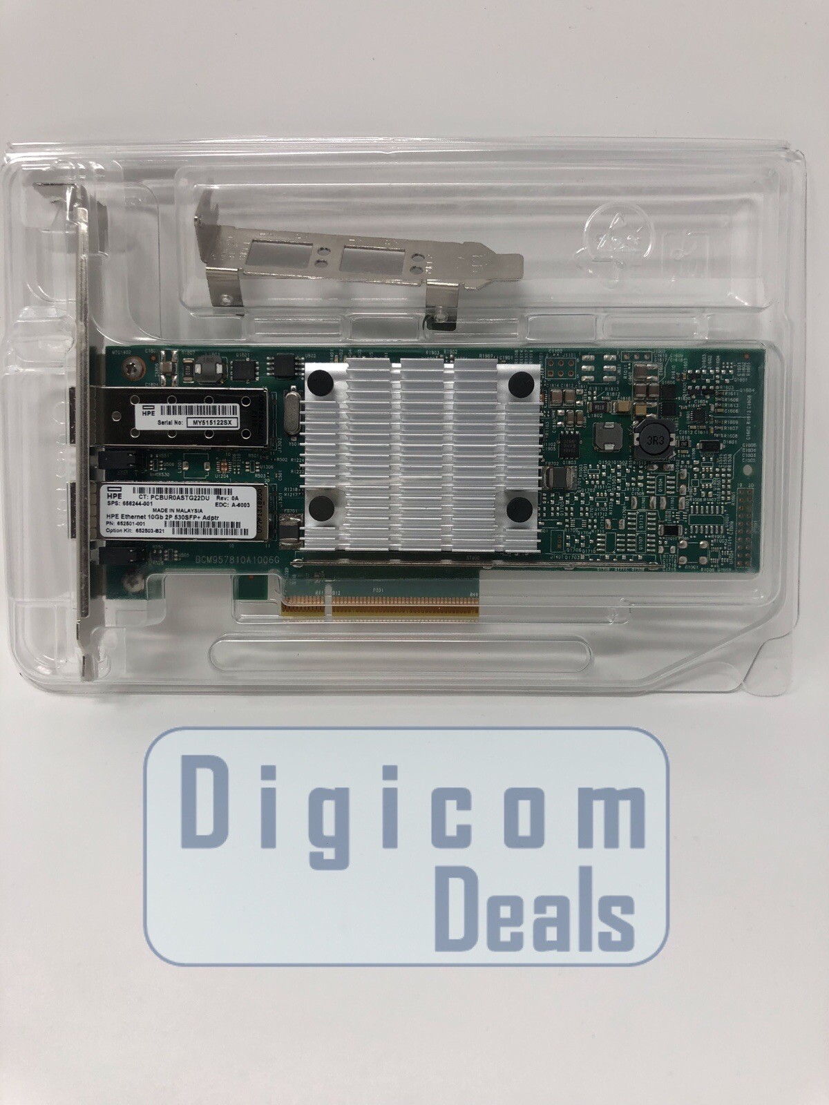 652501-001 656244-001 652503-B21 HPE 530SFP+ 10GB Dual Port Adapter