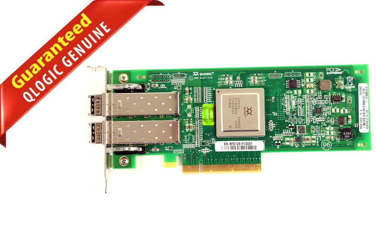 Dell QLE2562 8Gb Fibre Channel Dual Port Host Bus Adapter Low Profile SFP+ 5PPRV
