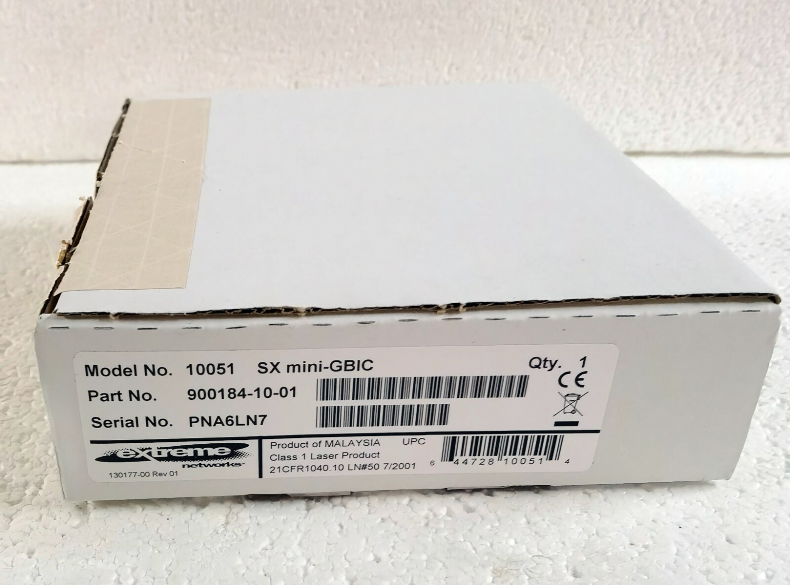 Genuine Extreme Network 1000BASE-SX (LC) Fiber mini-GBIC (SFP)